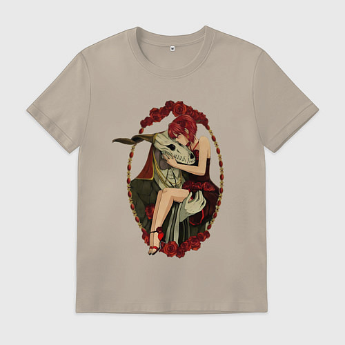 Мужская футболка Невеста чародея Тисэ Хатори / Миндальный – фото 1