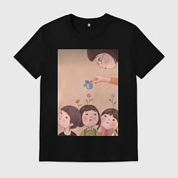 Футболка хлопковая мужская Воспитатель, цвет: черный