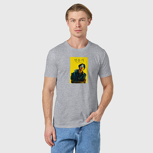 Мужская футболка Suge с повязкой / Меланж – фото 3