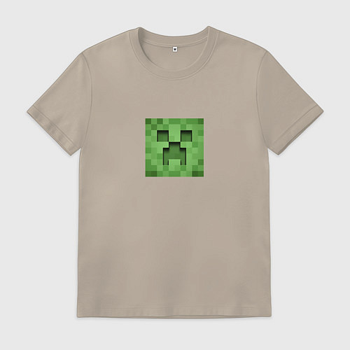 Мужская футболка Крипер / Миндальный – фото 1