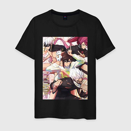 Мужская футболка Дандадан: Момо Аясэ / Черный – фото 1