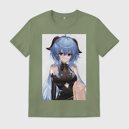 Мужская футболка Геншин Гань Юй / Авокадо – фото 1