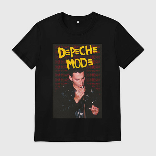 Мужская футболка Depeche Mode Dave / Черный – фото 1