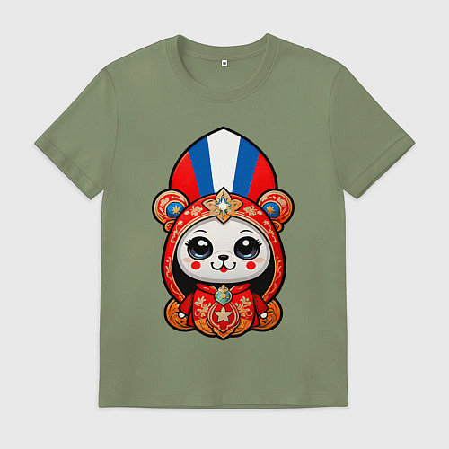 Мужская футболка Сувенир из России / Авокадо – фото 1