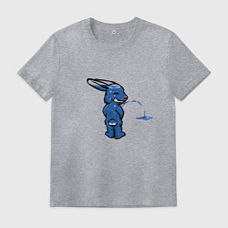 Футболка хлопковая мужская Долгая поездка, цвет: меланж