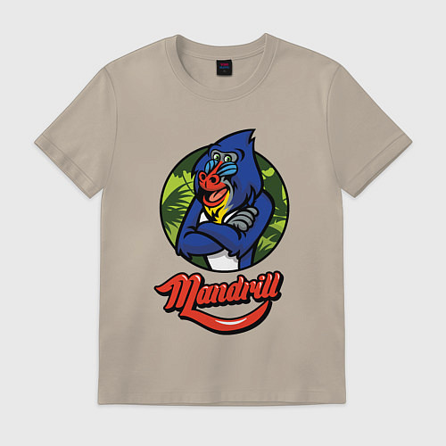 Мужская футболка Mandrill / Миндальный – фото 1
