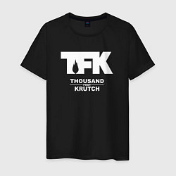 Футболка хлопковая мужская Thousand Foot Krutch - logo, цвет: черный