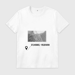 Футболка хлопковая мужская Zone 51, цвет: белый
