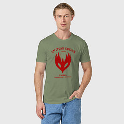 Футболка хлопковая мужская Antivan Crows - Dragon Age, цвет: авокадо — фото 2