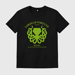 Футболка хлопковая мужская Lords of Fortune - Dragon Age, цвет: черный