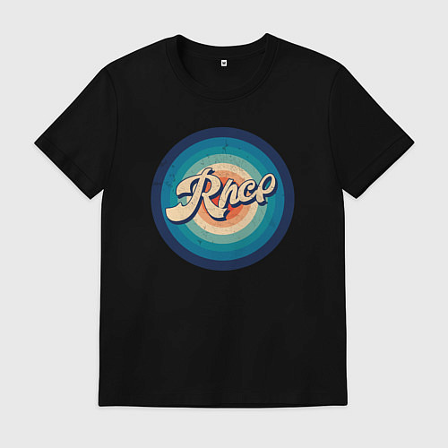 Мужская футболка RHCP music / Черный – фото 1