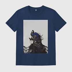 Футболка хлопковая мужская Artorias of the Abyss, цвет: тёмно-синий