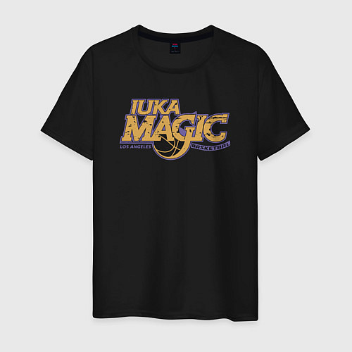 Мужская футболка Luka magic basketball / Черный – фото 1