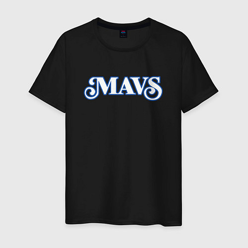 Мужская футболка Mavs / Черный – фото 1