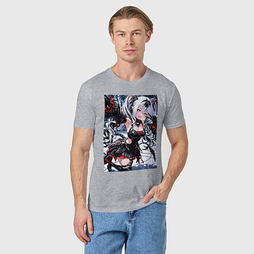 Мужская футболка Jetavie Punishing Gray Raven / Меланж – фото 3