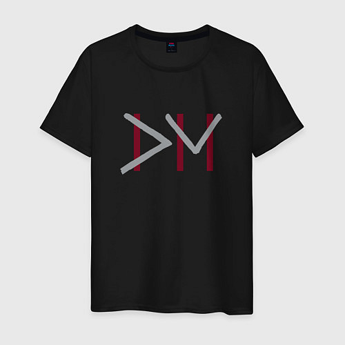 Мужская футболка Depeche Mode - videos logo / Черный – фото 1