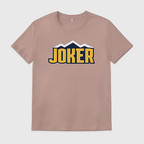Мужская футболка Joker Nuggets / Пыльно-розовый – фото 1