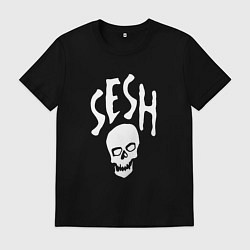 Футболка хлопковая мужская Team Sesh, цвет: черный