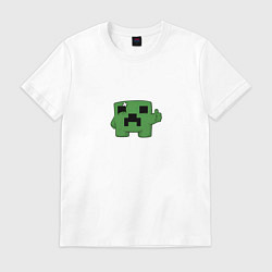 Футболка хлопковая мужская Kriper MeatBoy, цвет: белый