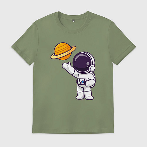 Мужская футболка Привет Сатурну / Авокадо – фото 1