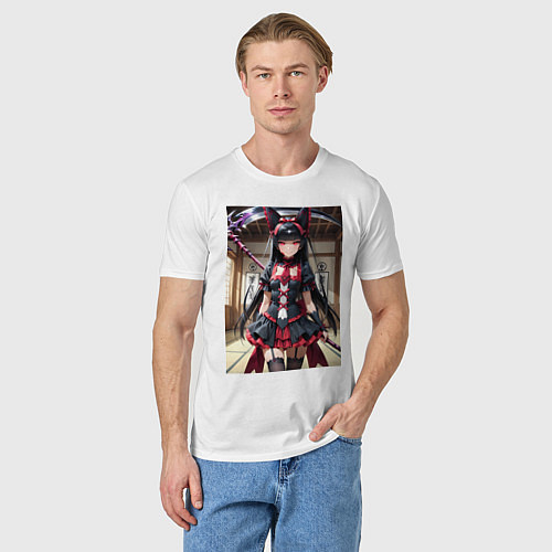 Мужская футболка Рори Меркурия с алебардой / Белый – фото 3