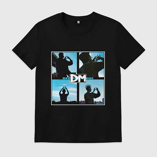Мужская футболка Depeche Mode world in my eyes / Черный – фото 1
