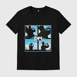 Футболка хлопковая мужская Depeche Mode world in my eyes, цвет: черный