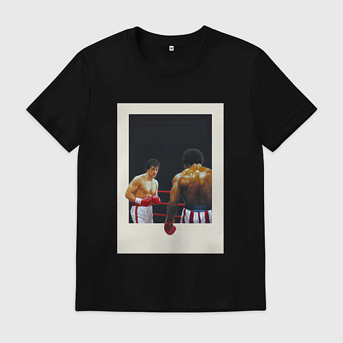 Мужская футболка Рокки / Черный – фото 1