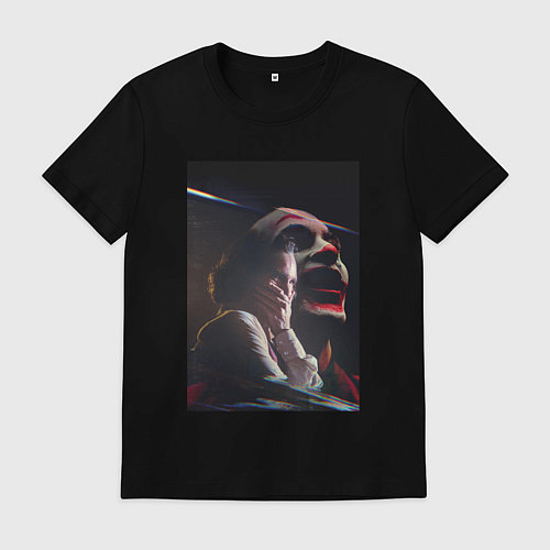 Мужская футболка Смех Джокера / Черный – фото 1