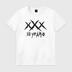 Футболка хлопковая мужская Metallica: 30 years, цвет: белый