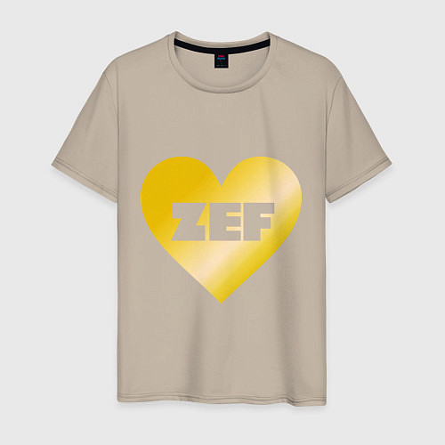 Мужская футболка ZEF Die Antwoord / Миндальный – фото 1