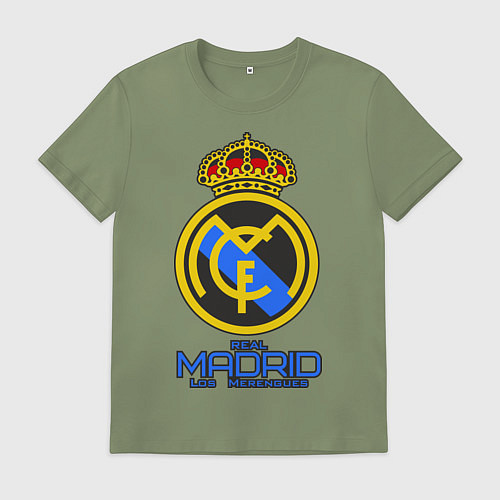 Мужская футболка Real Madrid / Авокадо – фото 1