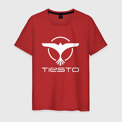 Мужская футболка Tiesto / Красный – фото 1