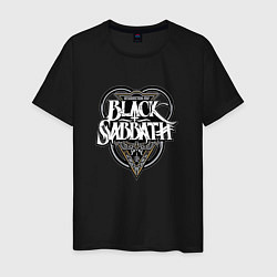 Футболка хлопковая мужская Black Sabbath цвета черный — фото 1