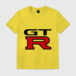 Футболка хлопковая мужская Gtr, цвет: желтый