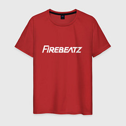 Футболка хлопковая мужская Firebeatz, цвет: красный