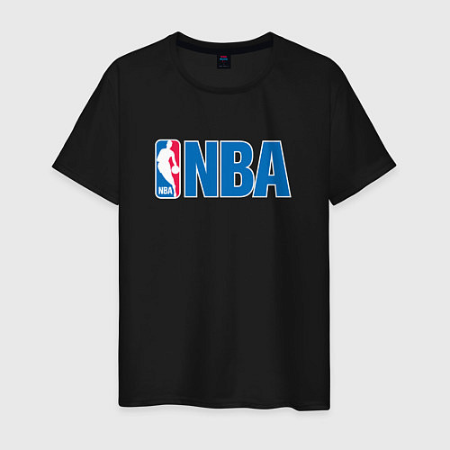 Мужская футболка NBA / Черный – фото 1