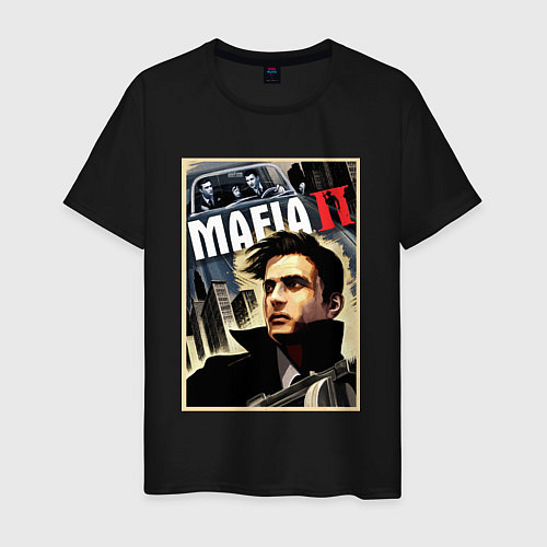 Мужская футболка Mafia 2 / Черный – фото 1