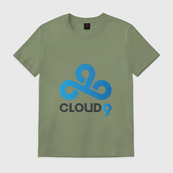 Футболка хлопковая мужская Cloud9, цвет: авокадо
