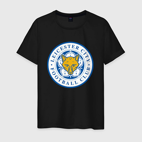 Мужская футболка Leicester City FC / Черный – фото 1