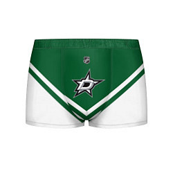 Трусы-боксеры мужские NHL: Dallas Stars, цвет: 3D-принт