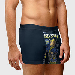Трусы-боксеры мужские Nuka Bombs, цвет: 3D-принт — фото 2