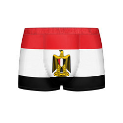 Трусы-боксеры мужские Флаг и герб Египта, цвет: 3D-принт