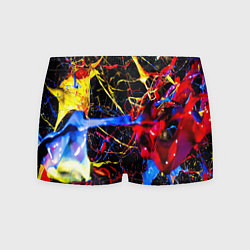 Трусы-боксеры мужские Краски, цвет: 3D-принт