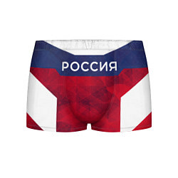 Трусы-боксеры мужские Россия, цвет: 3D-принт