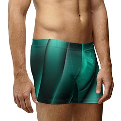 Трусы-боксеры мужские Emerald lines, цвет: 3D-принт — фото 2