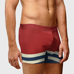 Трусы-боксеры мужские Волны в море, цвет: 3D-принт — фото 2