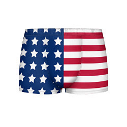 Трусы-боксеры мужские USA Flag цвета 3D-принт — фото 1