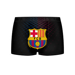 Трусы-боксеры мужские FC Barcelona Lines, цвет: 3D-принт
