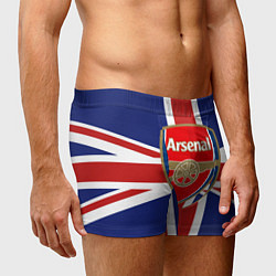 Трусы-боксеры мужские FC Arsenal: England, цвет: 3D-принт — фото 2